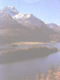 picture: La Margna seen from Sils-Baselgia